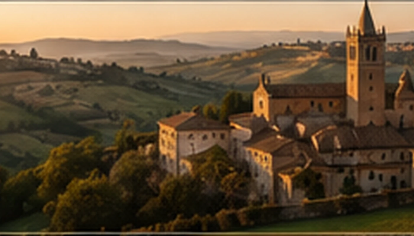 Italian footwear district landscape and historic production territory